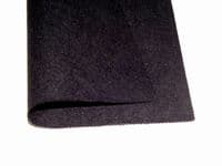 Acrylic Felt Baize Craft/Poker Fabric Material - BLACK